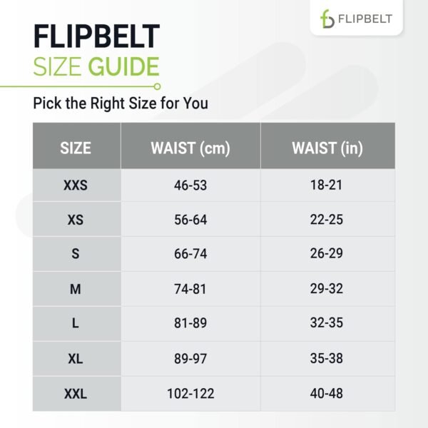 FlipBelt Classic Running Belt, Running Fanny Pack for Women and Men, USA Company - Image 2