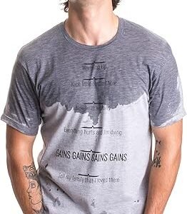 Workout Sweat Progress Marker | Funny Weight Lifting Work Out Fitness T-Shirt