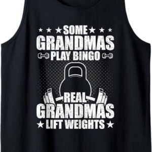 Weightlifting Grandma Bodybuilding Weightlifting Workout Tank Top