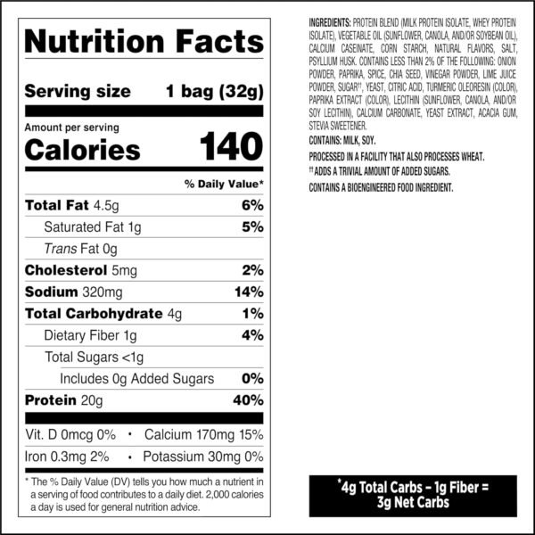 Quest Nutrition Tortilla Style Protein Chips Variety Pack, Chili Lime, Nacho Cheese, Loaded Taco, Low Carb, High Protein, Gluten Free, 1.1 oz (Pack of 12) - Image 10