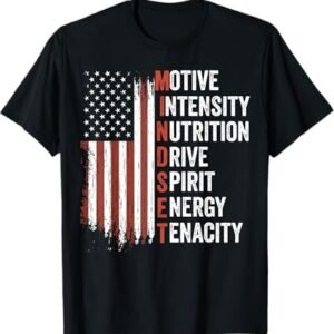Mindset Motivational Inspirational Quote Gym Workout Fitness T-Shirt