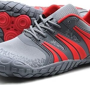 Oranginer Men's Barefoot Shoes - Big Toe Box - Minimalist Cross Training Shoes for Men
