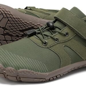 Grand Attack Barefoot Shoes Men Wide Toe Box Zero Drop Men's Trail Running Cross-Trainer Wrestling Boxing Weightlifting Walking Shoes