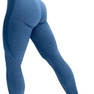 HIGORUN Women Seamless Leggings Smile Contour High Waist Workout Gym Yoga Pants
