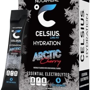 CELSIUS HYDRATION™ Arctic Cherry Flavor, Essential Electrolyte Hydration Packets (Pack of 14)