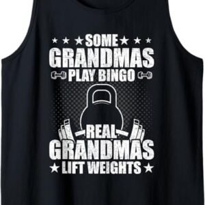 Weightlifting Grandma Bodybuilding Weightlifting Workout Tank Top